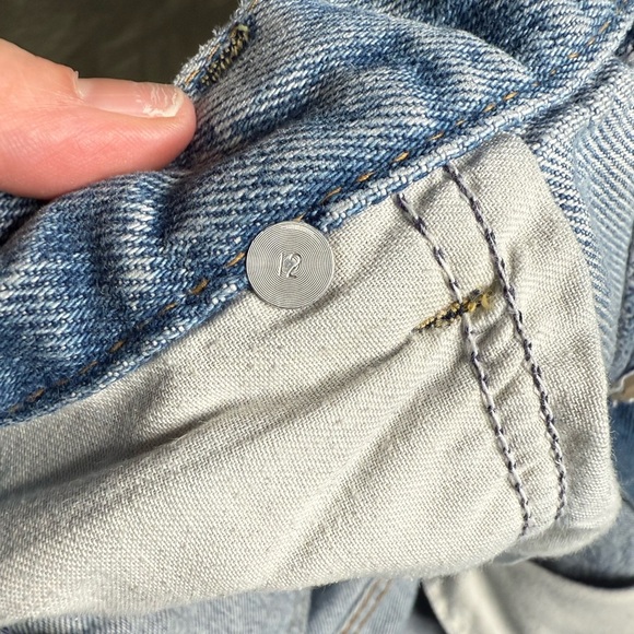 Vtg LEE Acid Wash Jeans Size 14 Medium High Rise Tapered Fit 80s/90s Y2K RARE - Picture 9 of 14